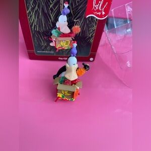Opus n' Bill GAG GIFT Carlton Cards Ornament Bloom County Berkeley Breathed 1999
